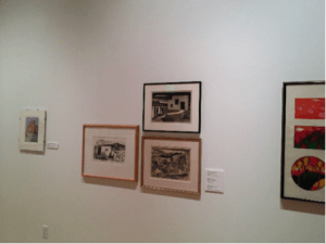 Prints in the Harwood Museum of Art