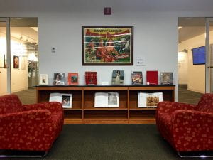 House of Alba book display
