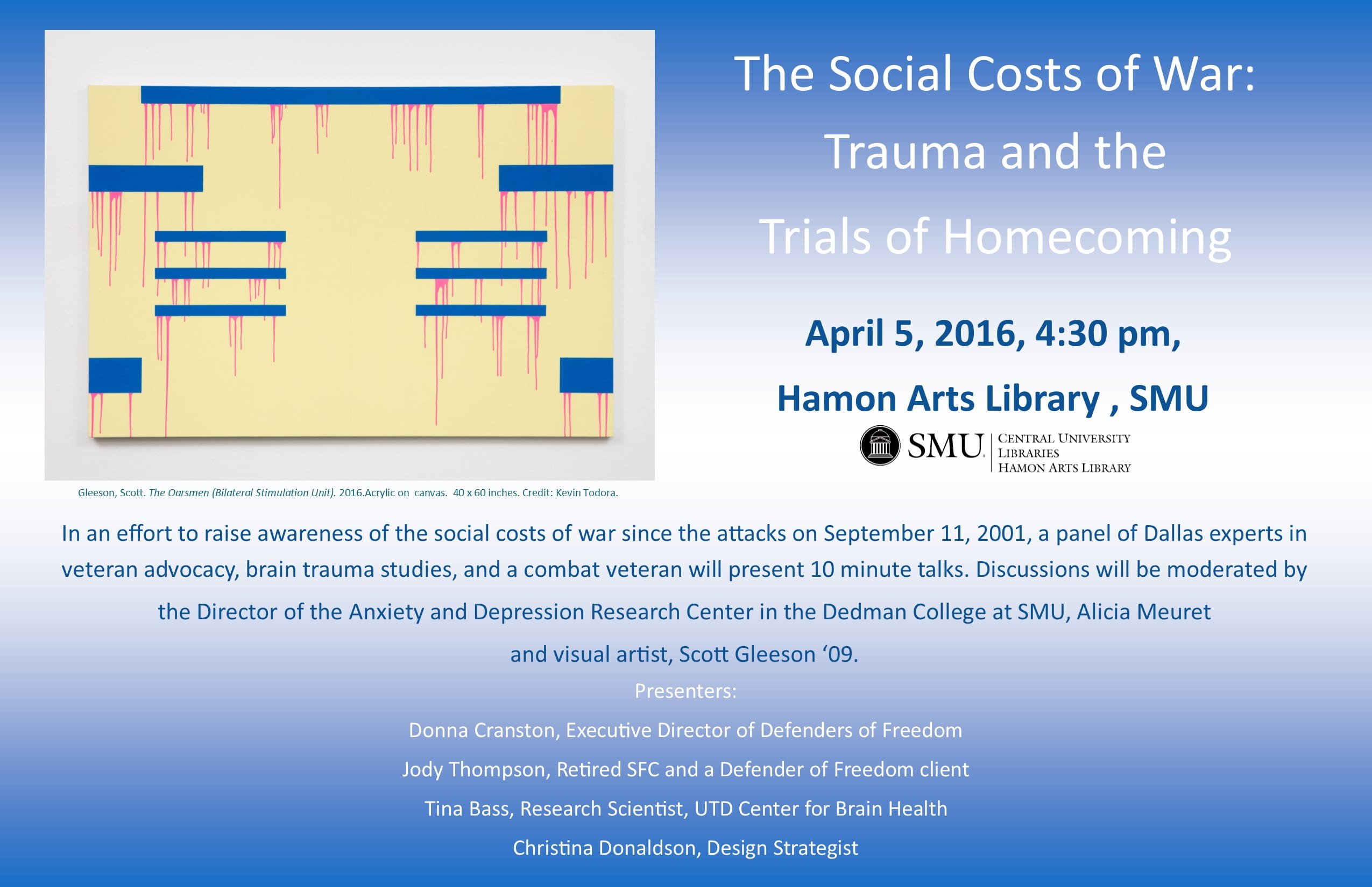 Panel Discussion – Social Costs of War: Trauma and the Trials of Homecoming