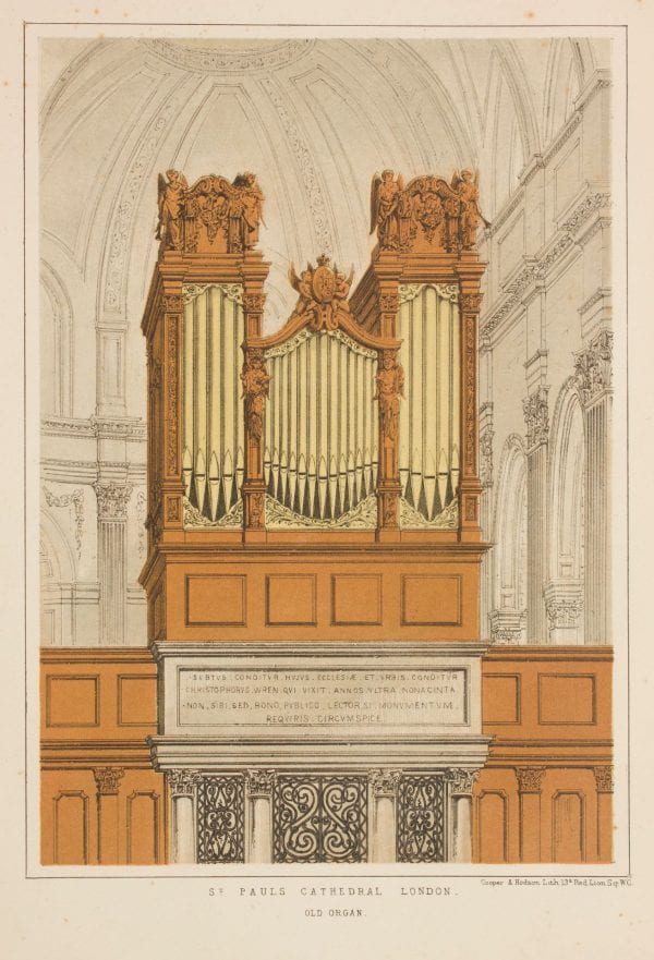 Hawn Gallery presents: Pipes on Paper: the Wallmann Collection of Books on the Organ opening July 15