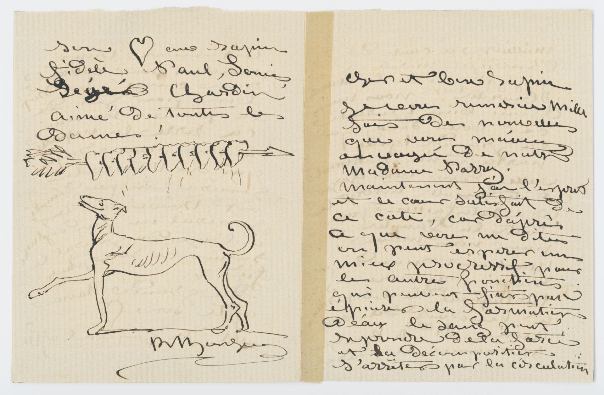 Rosa Bonheur letter