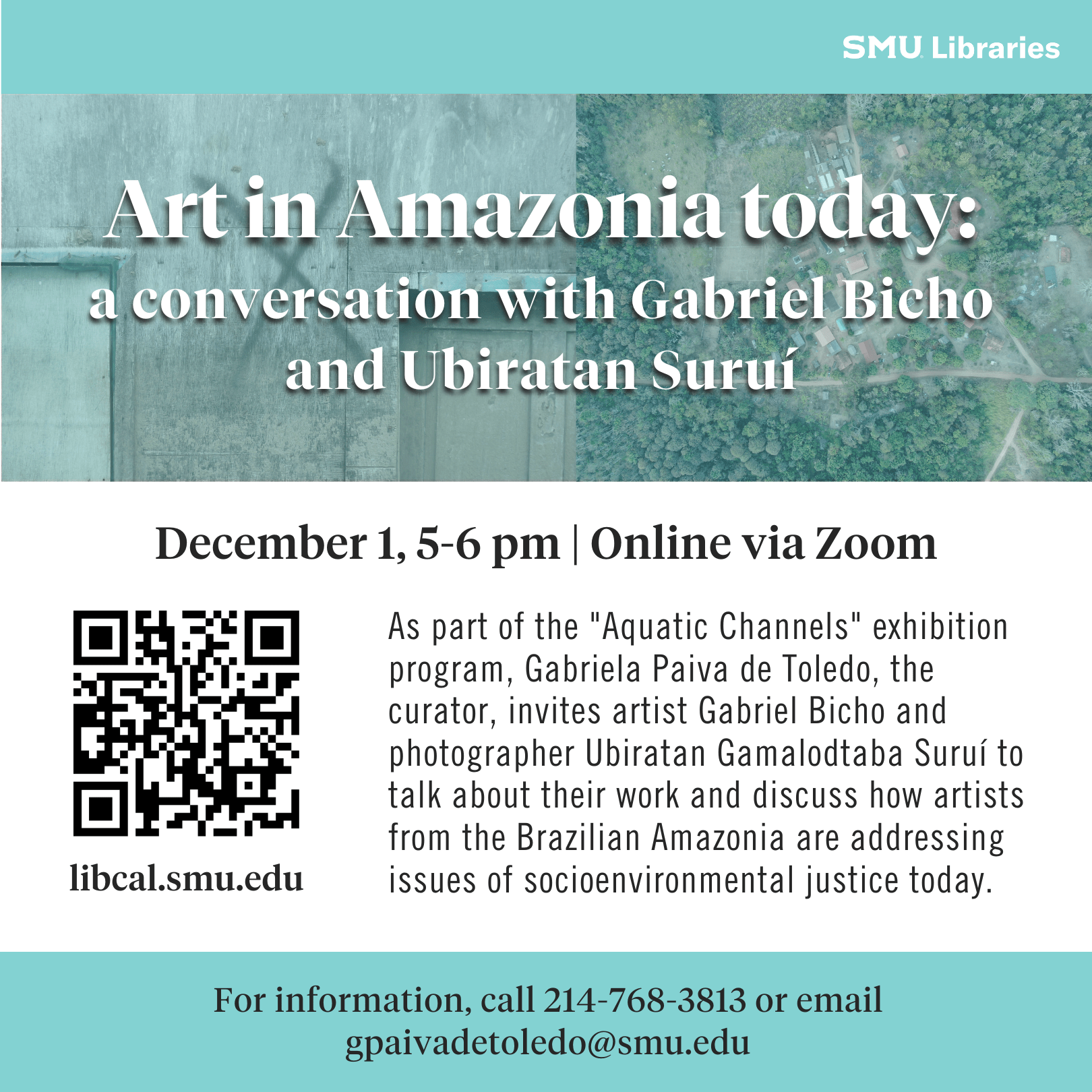 Art in Amazonia Today_panel discussion on Dec. 1
