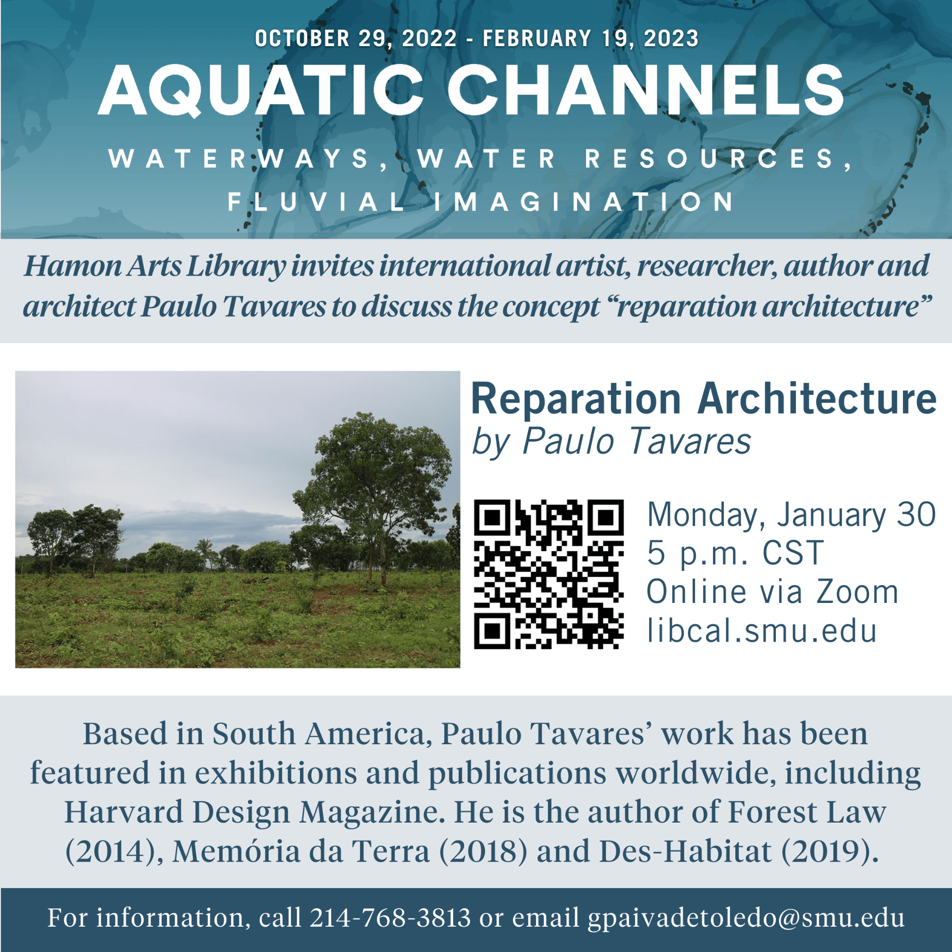 Aquatic Channels_Paulo Tavares Talk